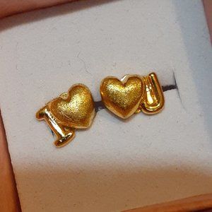 Heart earrings